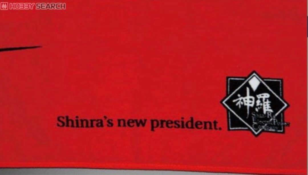 【未使用】ファイナルファンタジー7 VII フェイスタオル ルーファウス