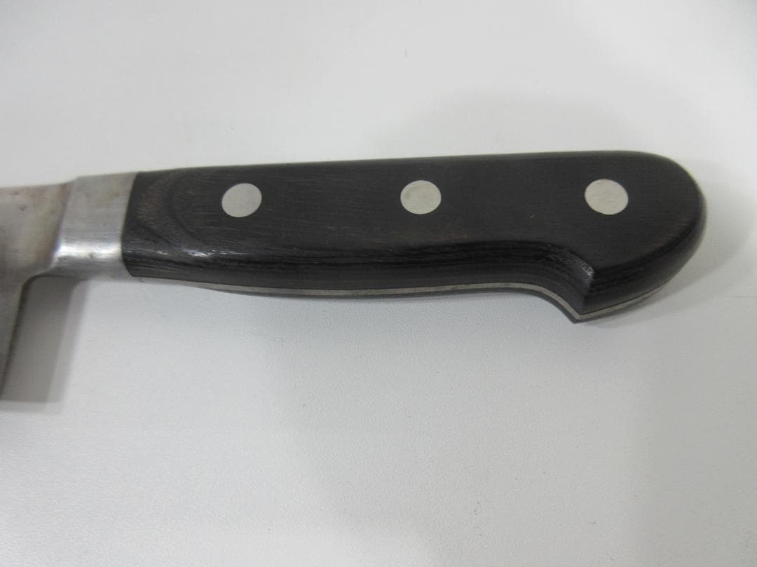 0225X 直澄作 牛刀包丁 鋼 334mm