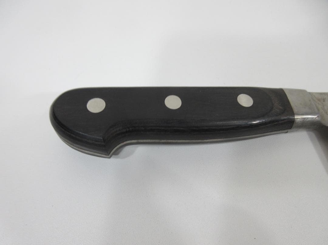 0225X 直澄作 牛刀包丁 鋼 334mm