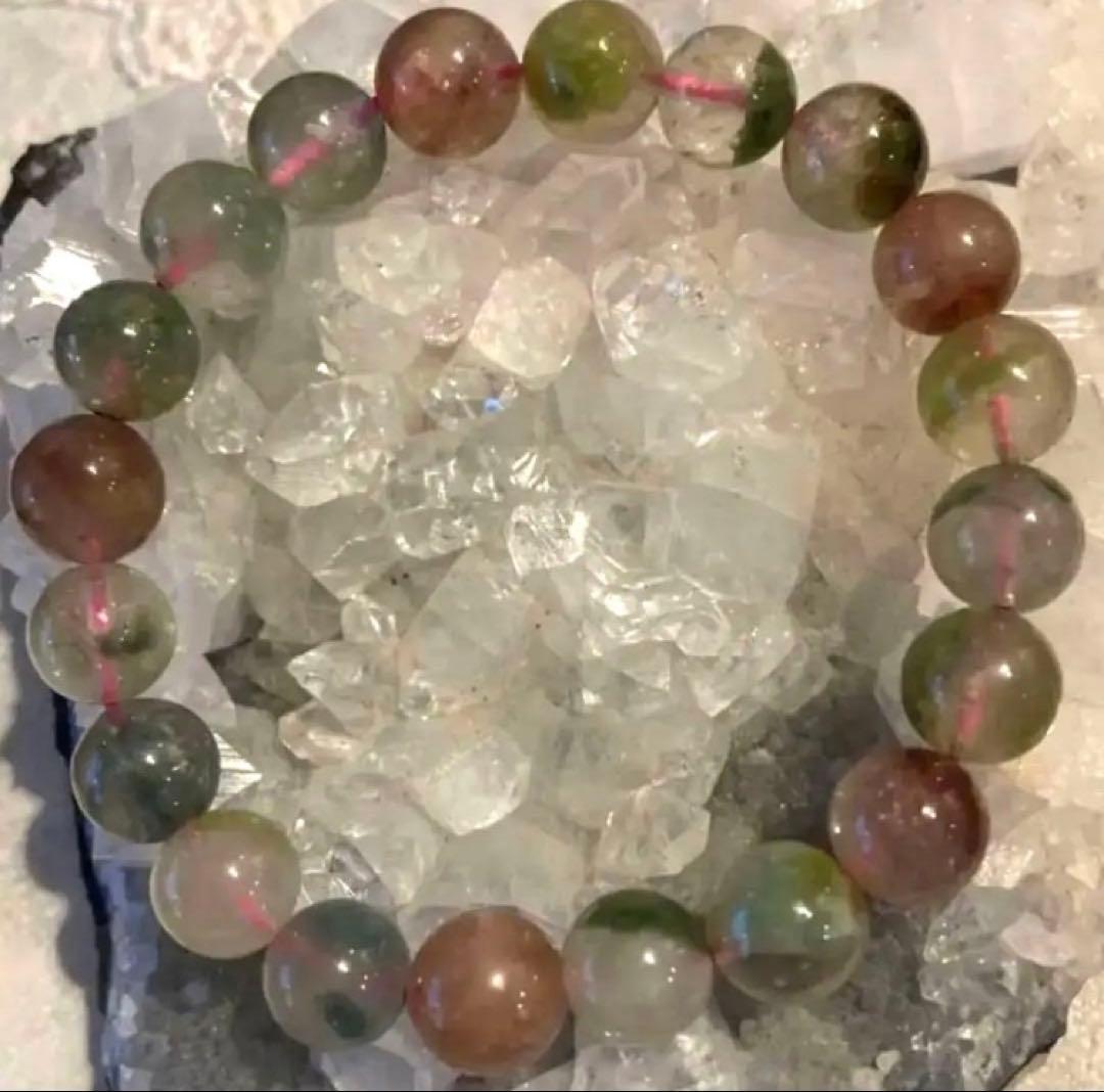 ウォーターメロントルマリンブレスレット　天然石整理中　29999⇨25555