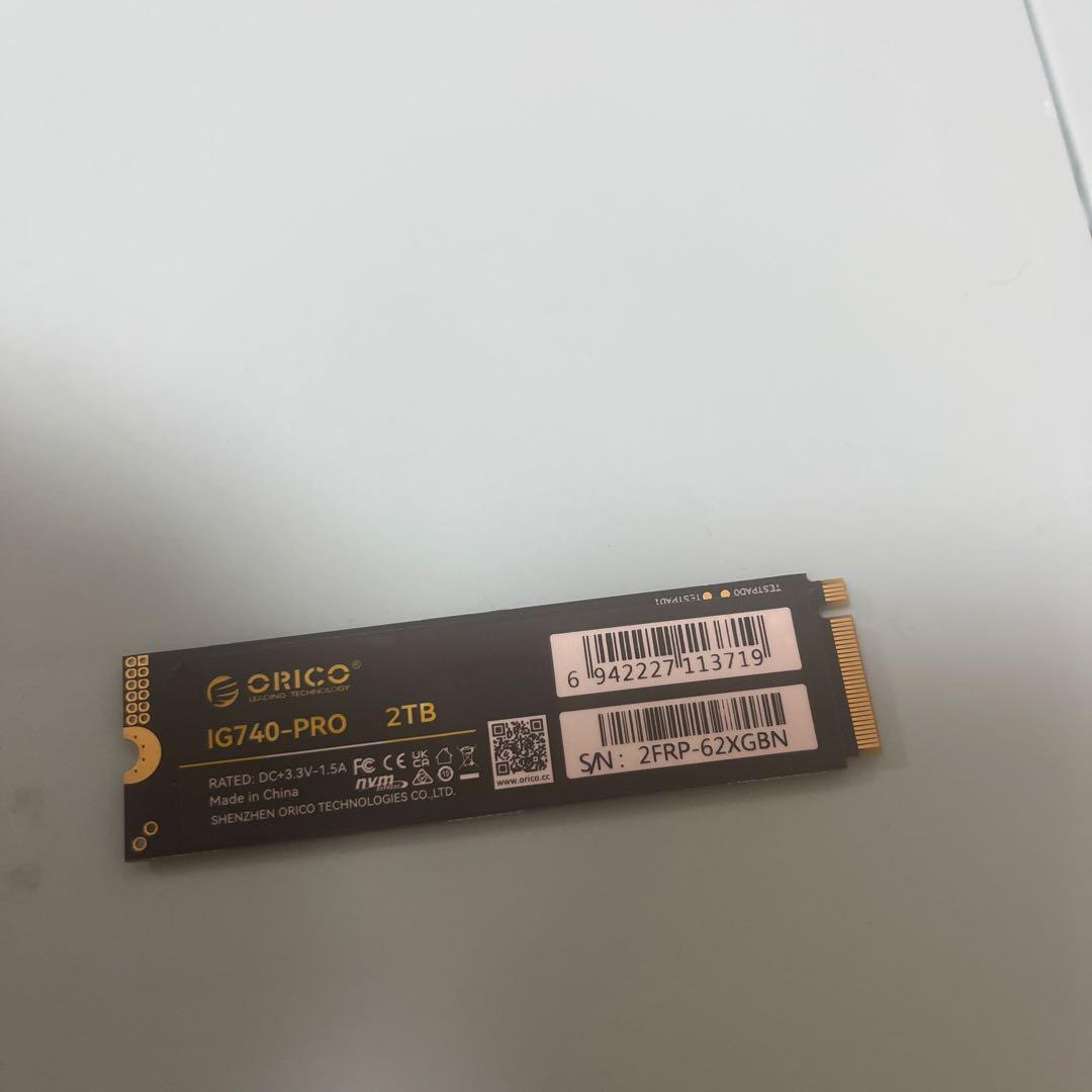 内蔵型SSD M.2ssd 2tb