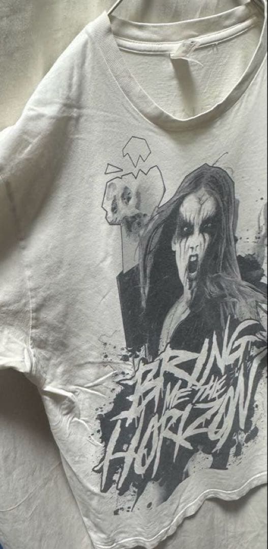 bring me the horizon tシャツ　ホワイト