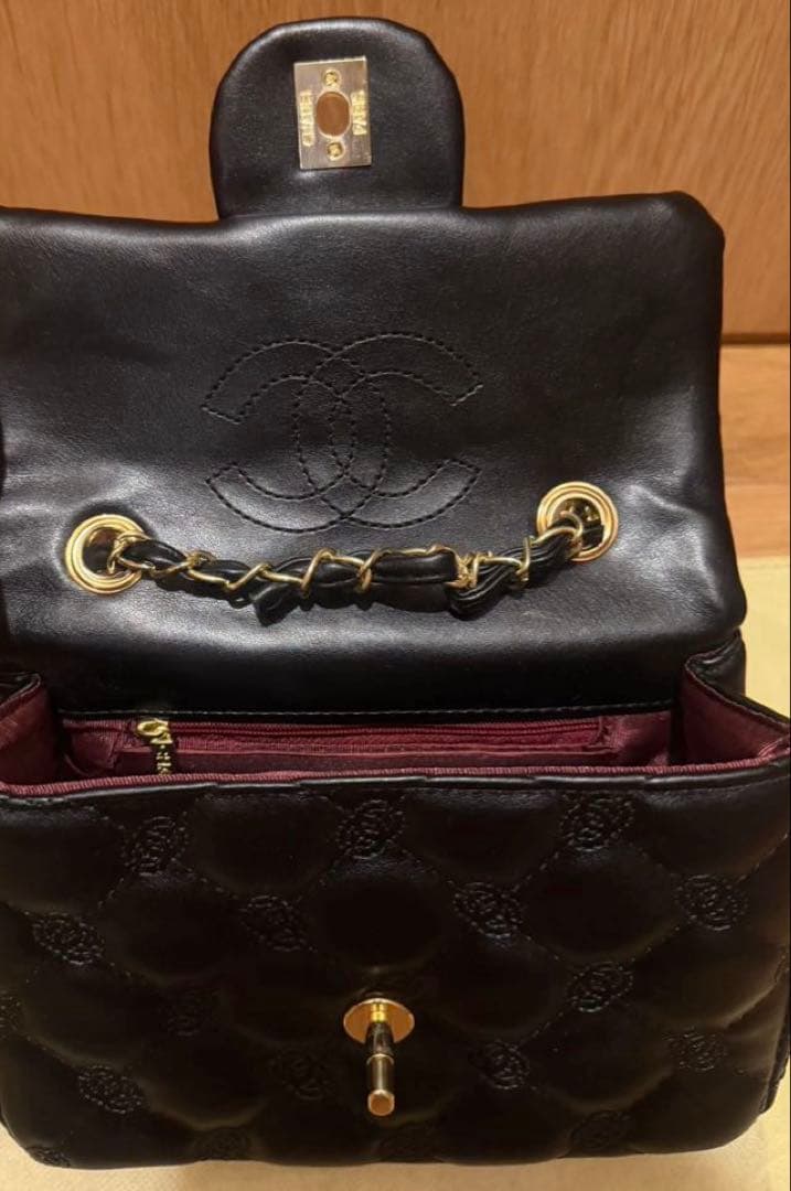 ショルダーバック　黒　ノベルティ