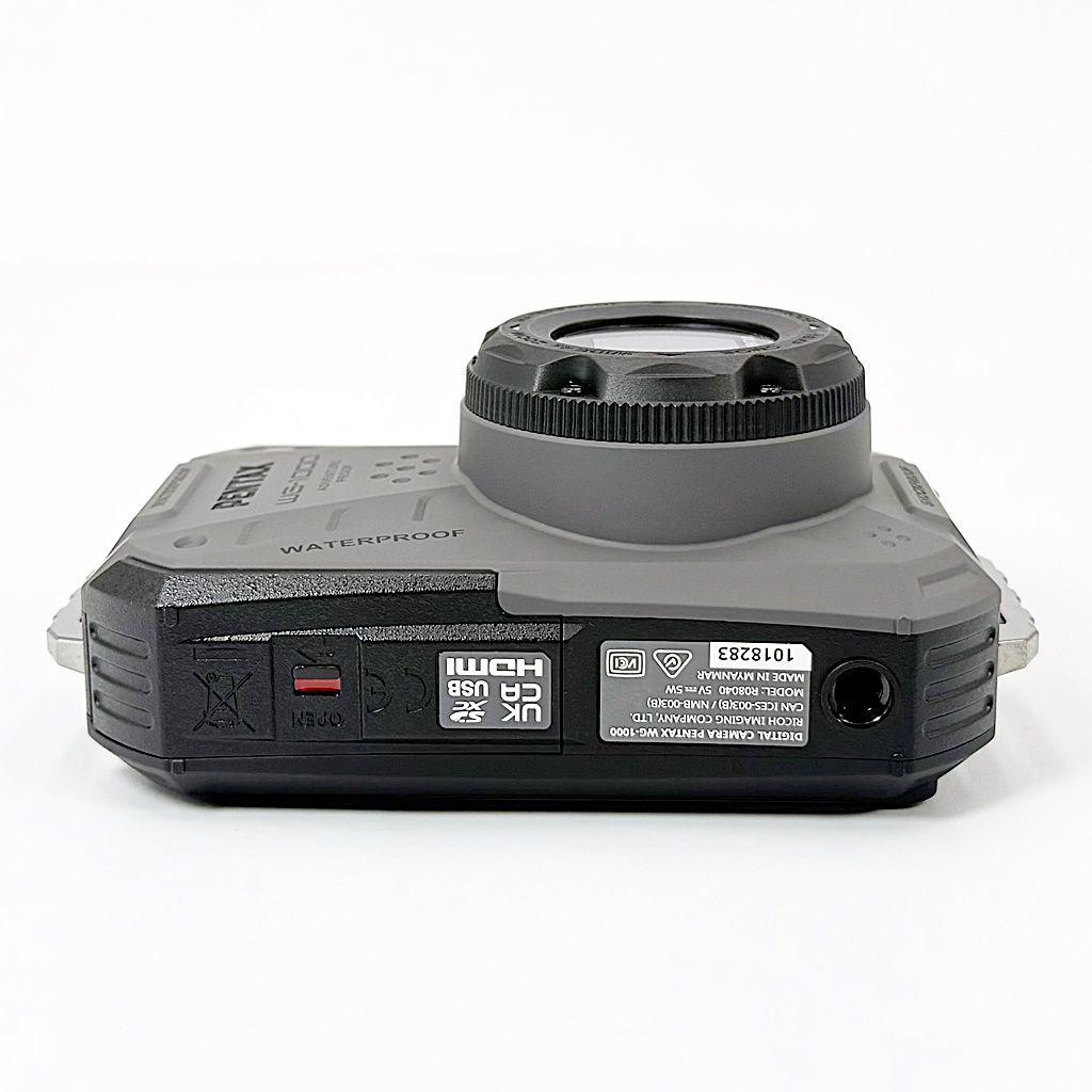 【美品】ペンタックス WG-1000 グレー コンデジ カメラ 中古