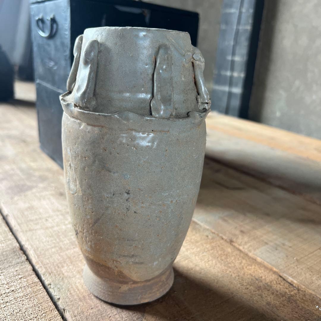 実家整理　かなり古そうな壺　中国？