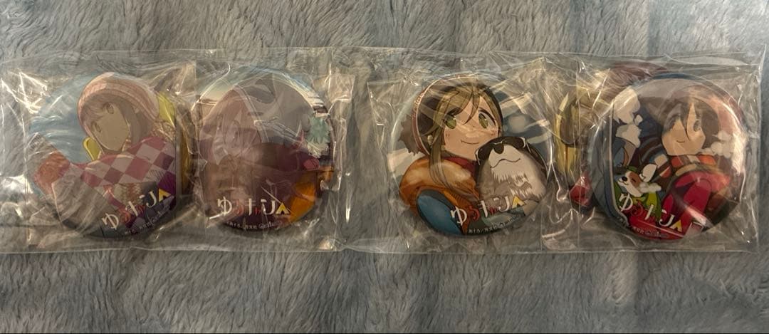 ゆるキャン△ 缶バッジ5個セット　アニメイト限定セット