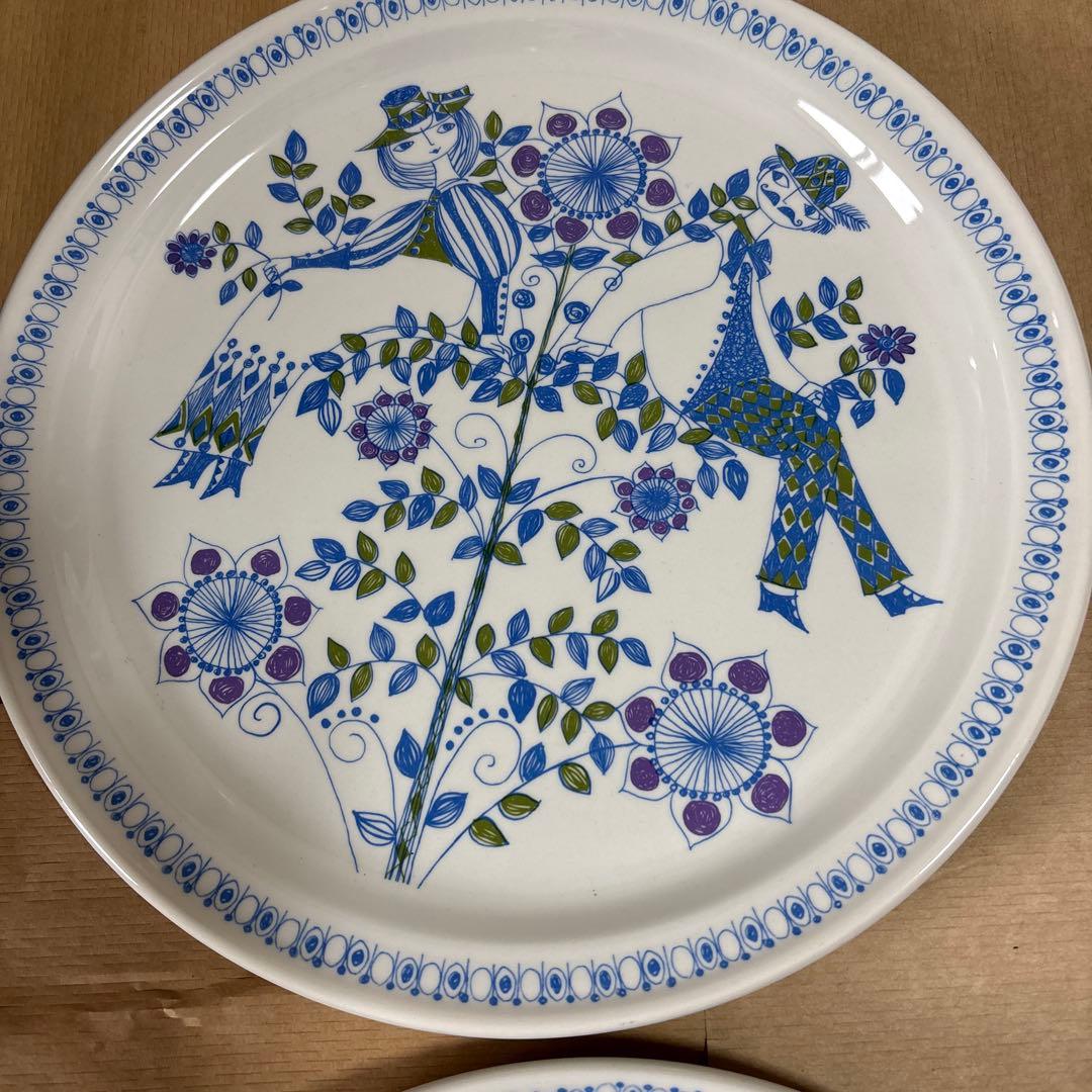 新品未使用Figgjo Lotte フィッギオ　ロッテ　プレート 大皿　 2枚