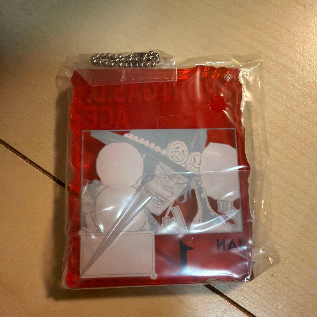 ポートガス・D・エース アクリルブロックチャーム 1月