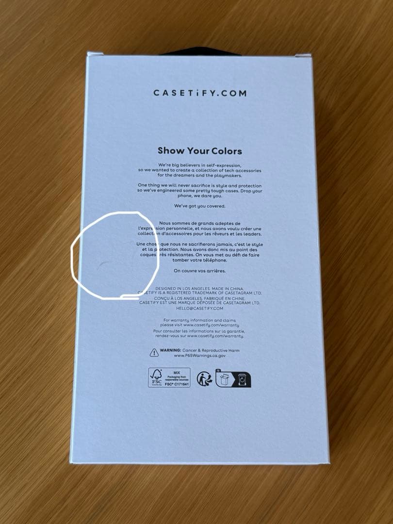 iPhoneアクセサリー casetify iPhone16Pro