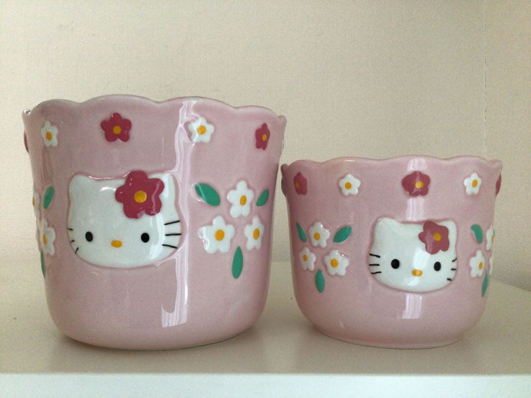 ★ハローキティ 当時物コレクターズアイテム★植木鉢・扇風機・カーテン他…★30点