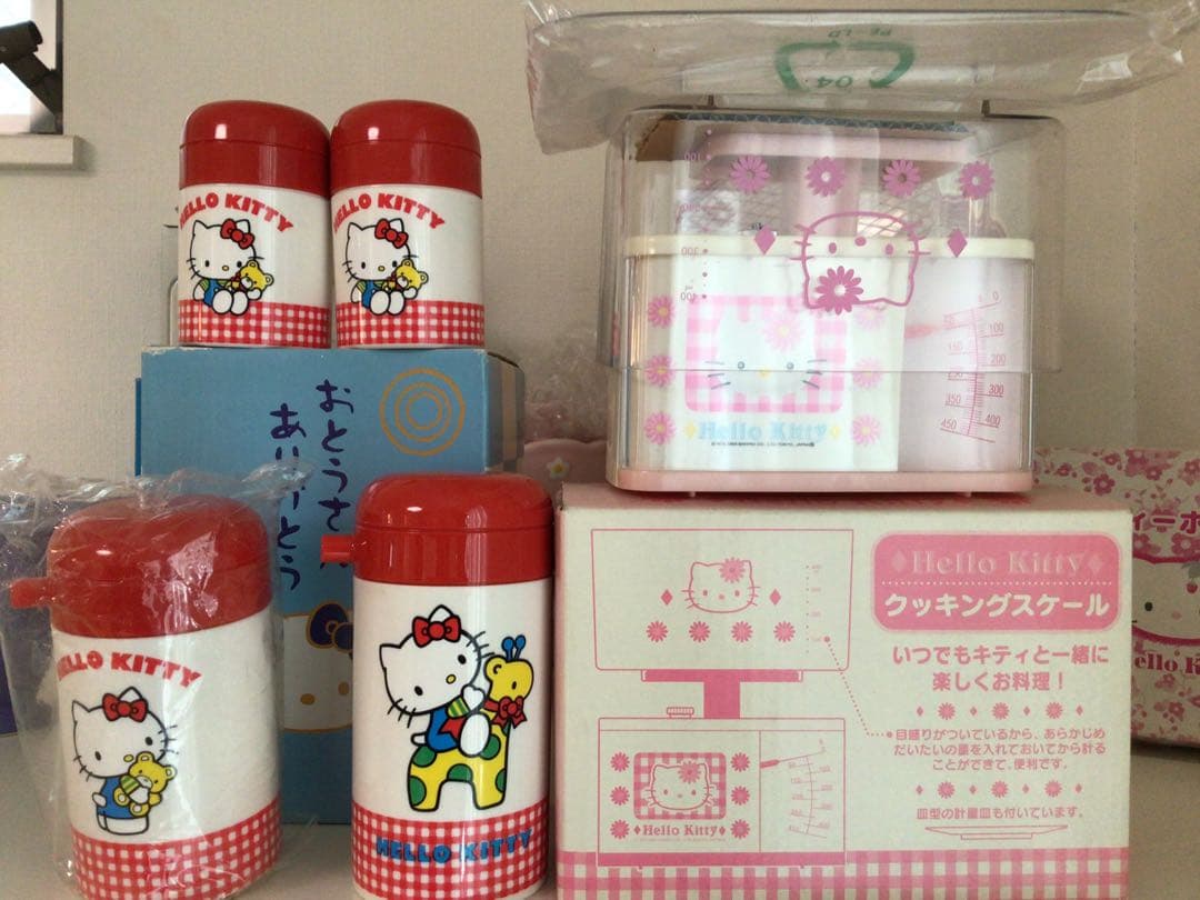 ★ハローキティ 当時物コレクターズアイテム★植木鉢・扇風機・カーテン他…★30点