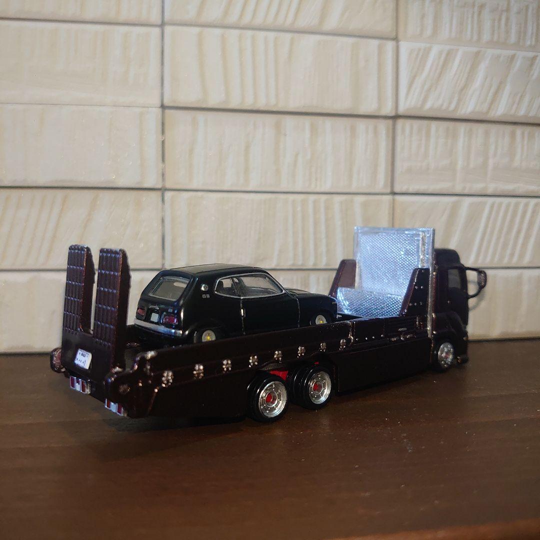 積載車　デコトラ　ロングトミカ 改造‼️