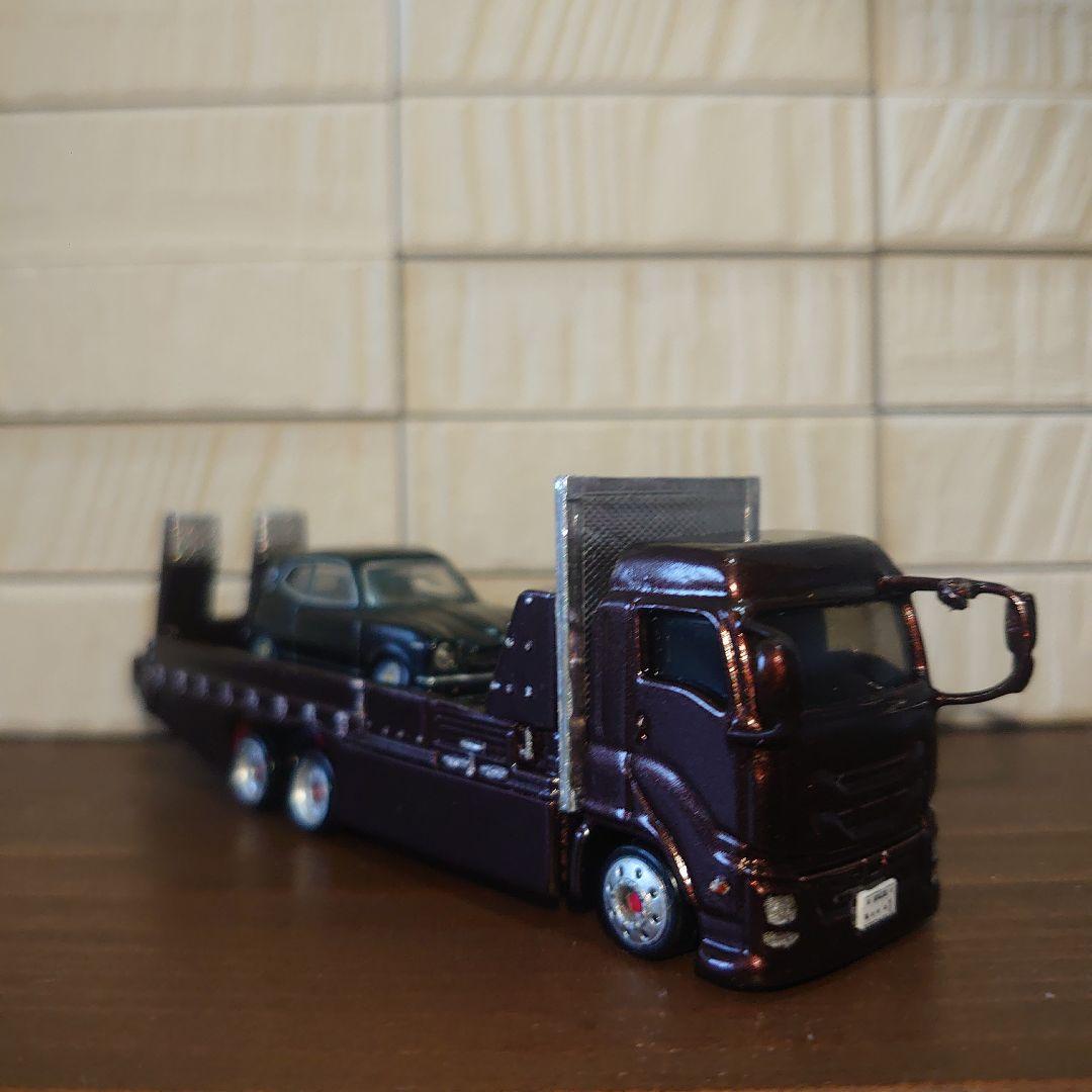 積載車　デコトラ　ロングトミカ 改造‼️