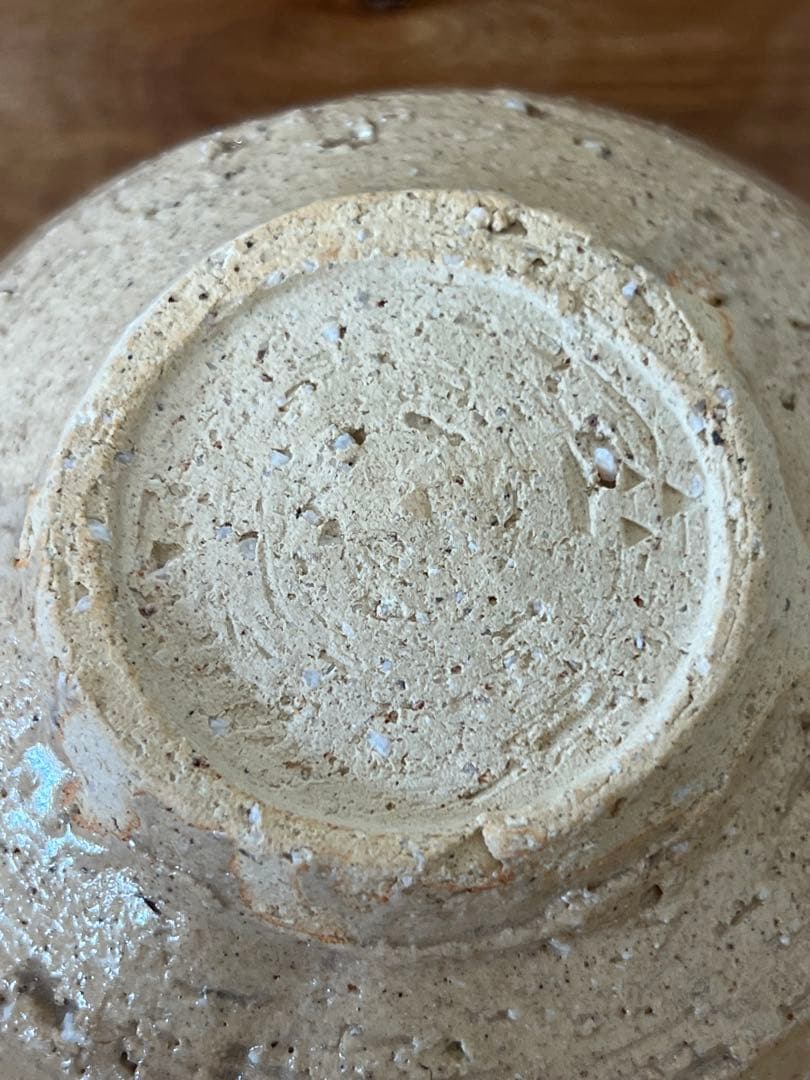 金重巌　灰釉梅花向付　六人