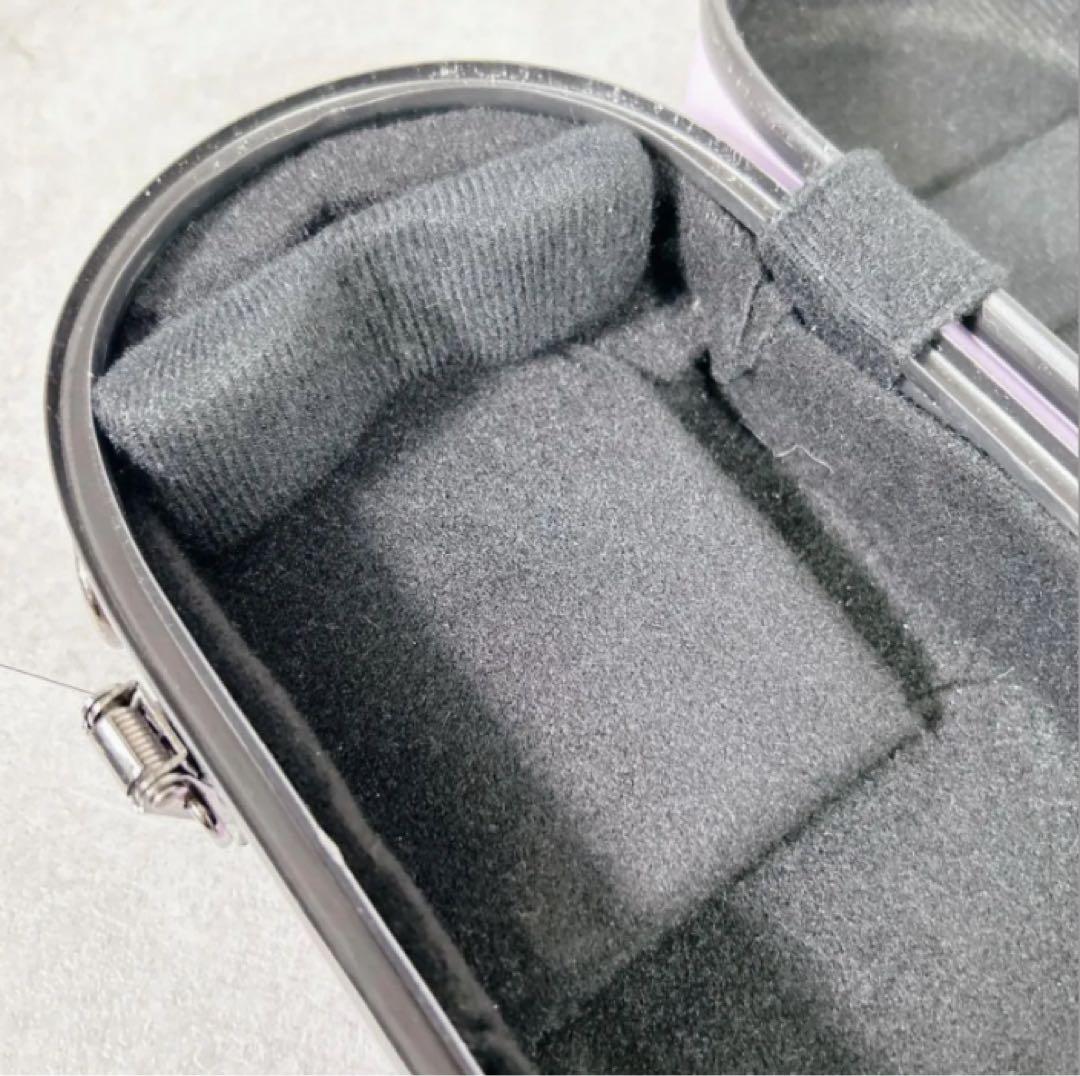 X315 CC シャイニーケース フルート ハードケース パープル ピンク 楽器
