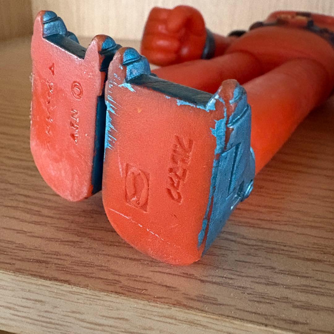 昭和レトロ ブルマァク マッハバロン ソフビ 特撮 当時物 ビンテージ