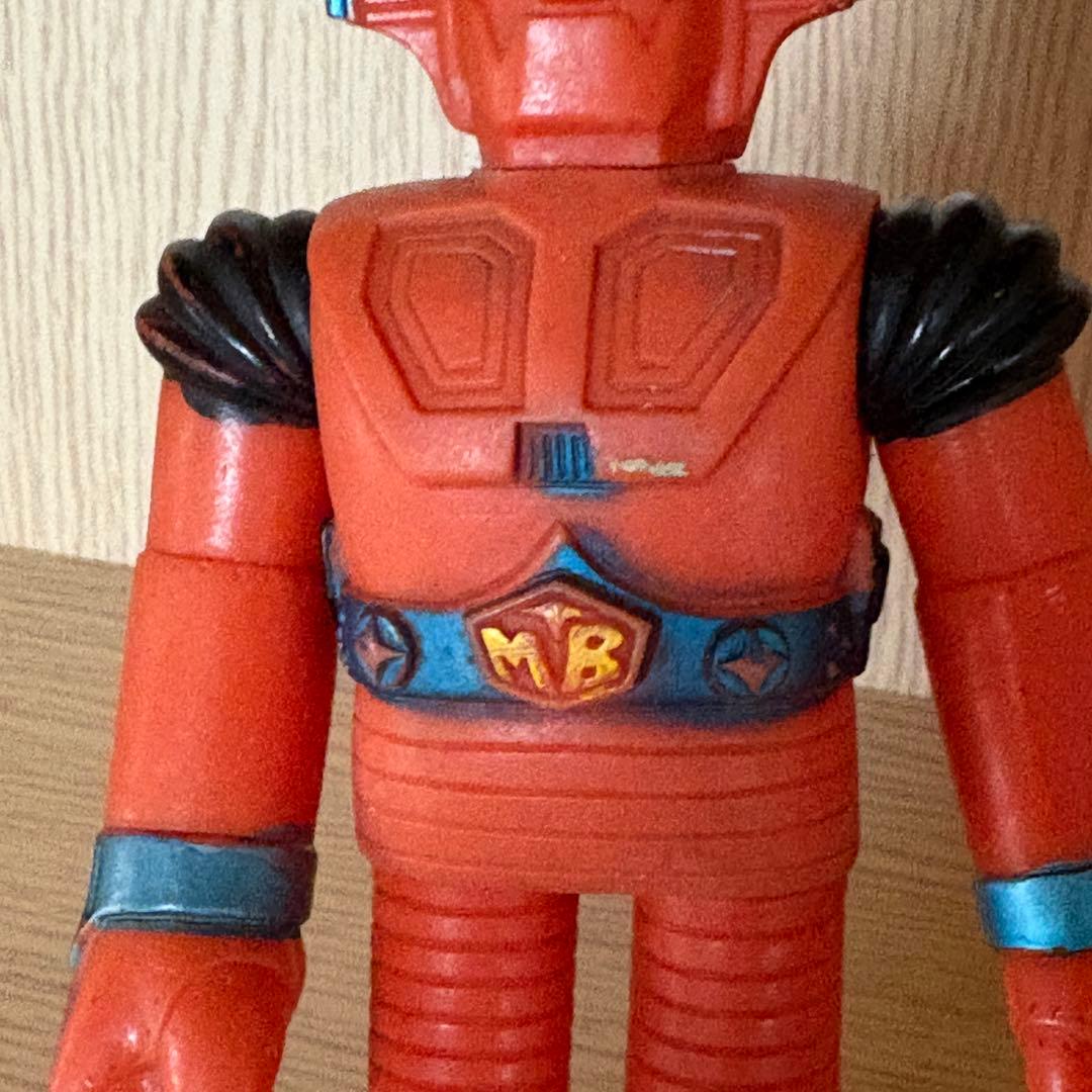 昭和レトロ ブルマァク マッハバロン ソフビ 特撮 当時物 ビンテージ