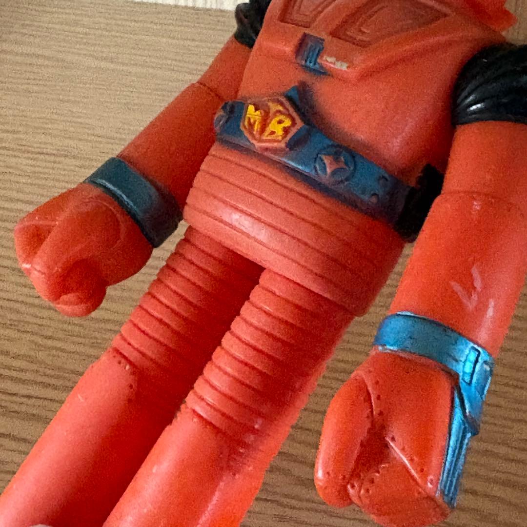 昭和レトロ ブルマァク マッハバロン ソフビ 特撮 当時物 ビンテージ