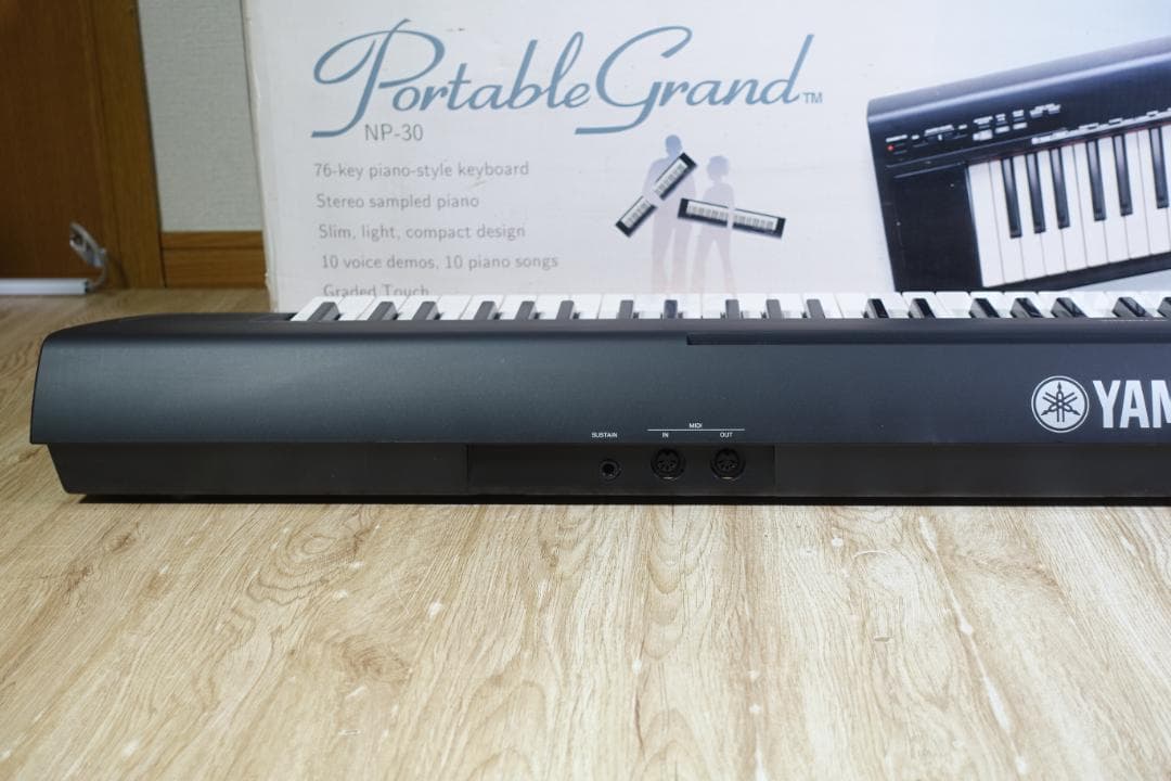 【美品】 YAMAHA 電子ピアノ NP-30 送料無料