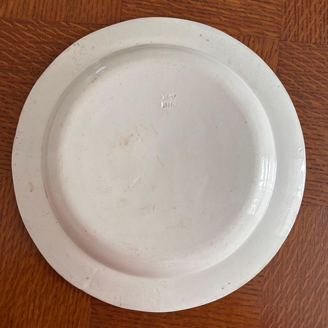 montereau フランス　アンティーク　ファイアンス　フィーヌ