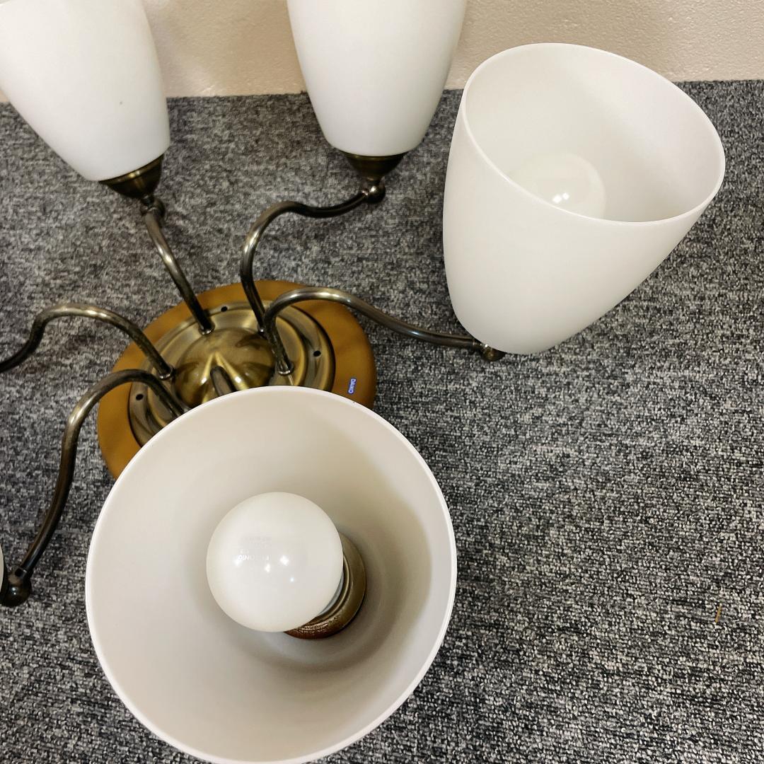 【希少】DAIKO DCH-33687 シャンデリア 6灯　ヴィンテージ