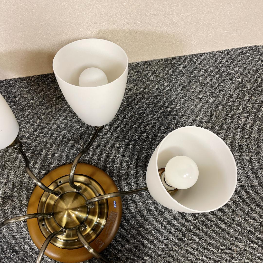 【希少】DAIKO DCH-33687 シャンデリア 6灯　ヴィンテージ