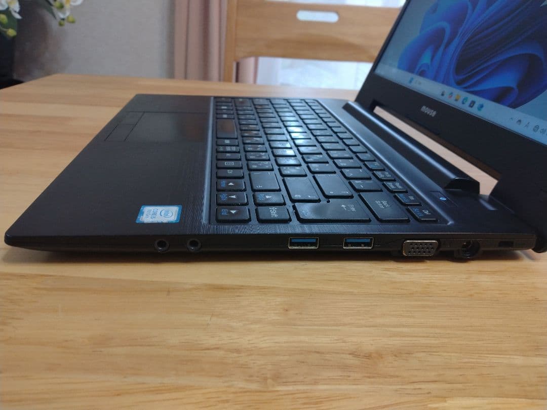 マウスコンピューター NB391H i5 8250U 8GB SSD240