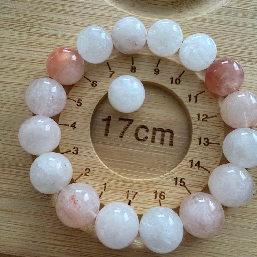 ラビットヘアールチル　12mm/17cm 4A+〜5A⭐︎調整用1粒おまけ