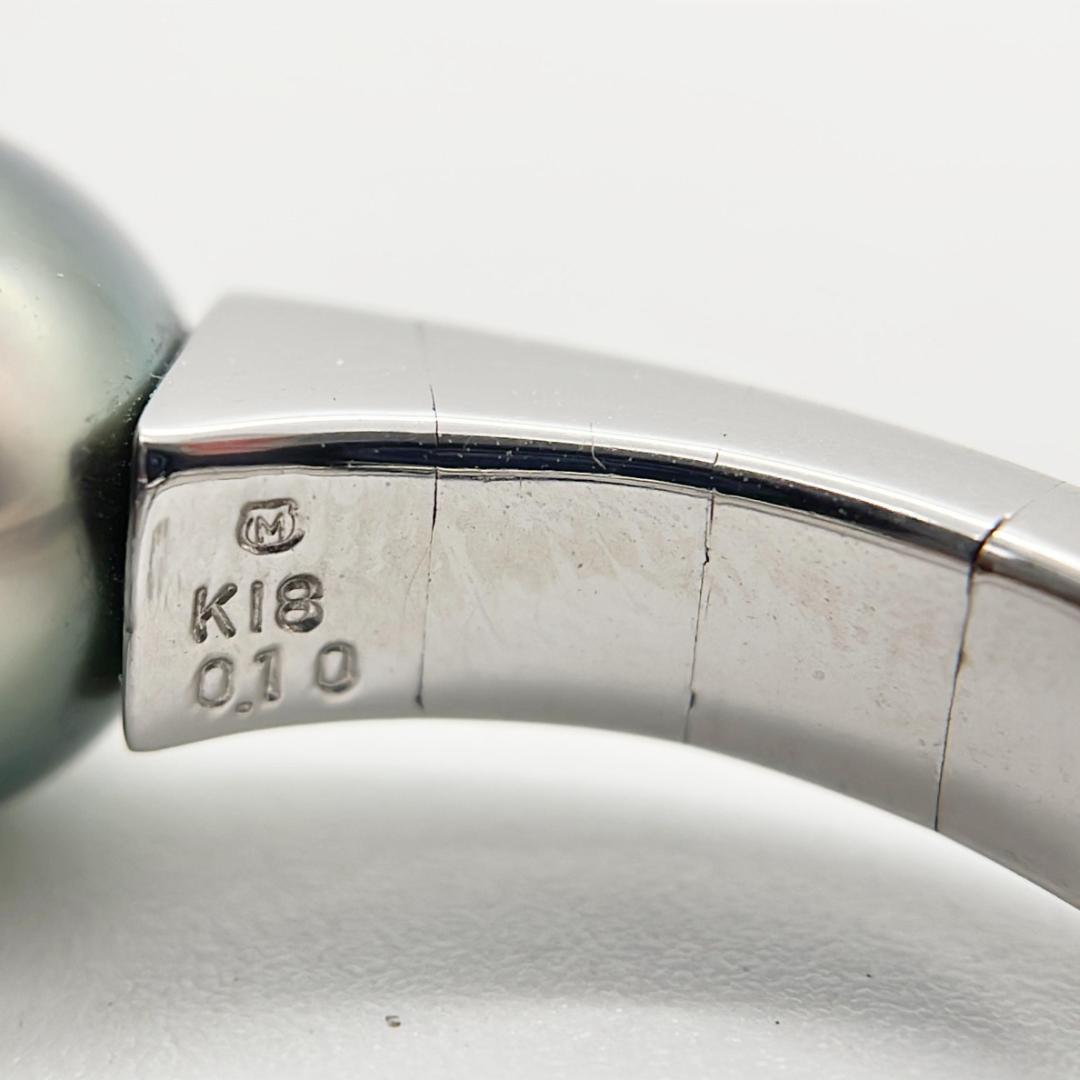 ミキモト K18 パール リング