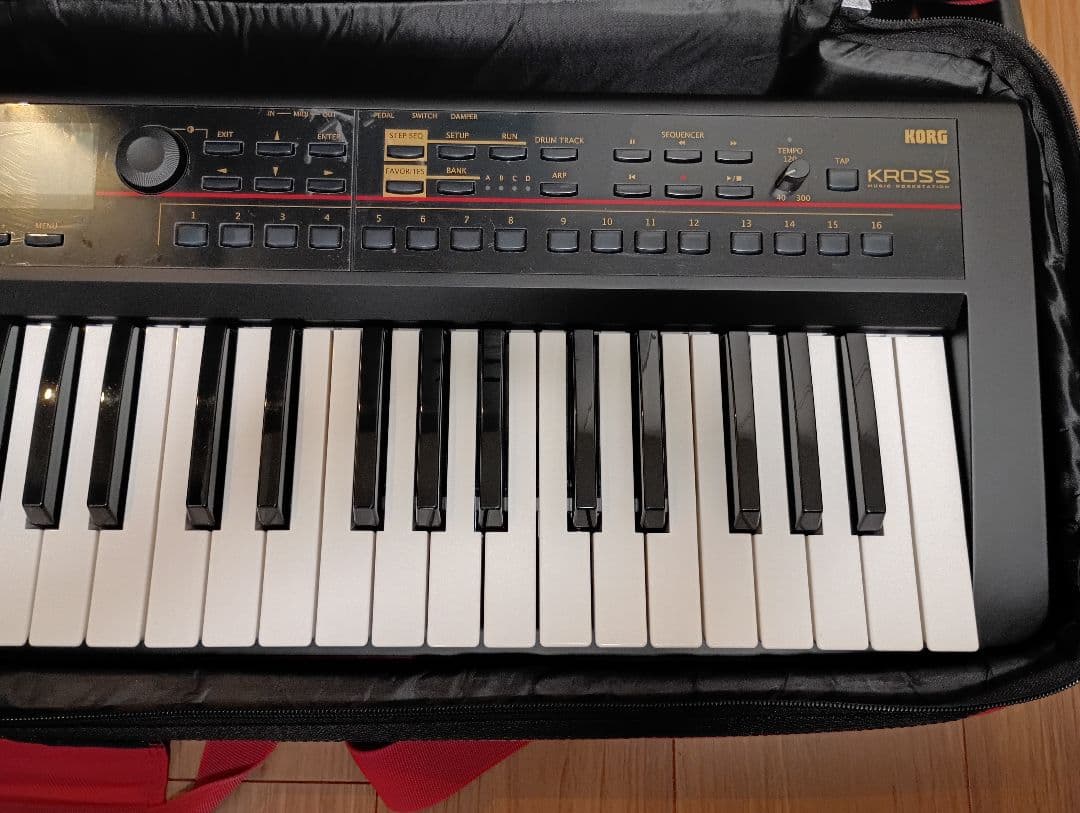 KORG コルグ KROSS 61鍵盤 シンセサイザー　セット売り