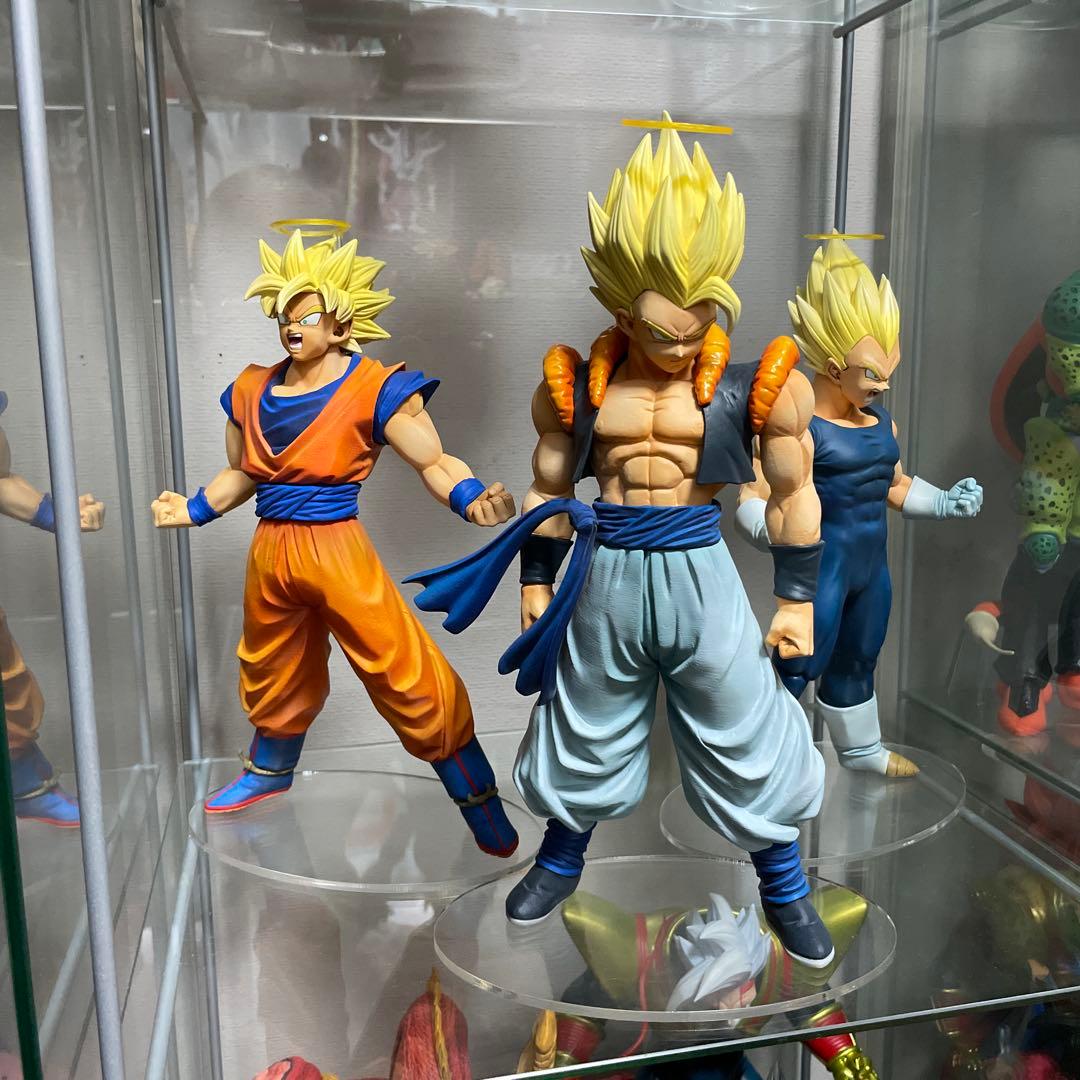 ドラゴンボール　ゴジータ 孫悟空 ベジータ　リペイント フィギュア 3体セット
