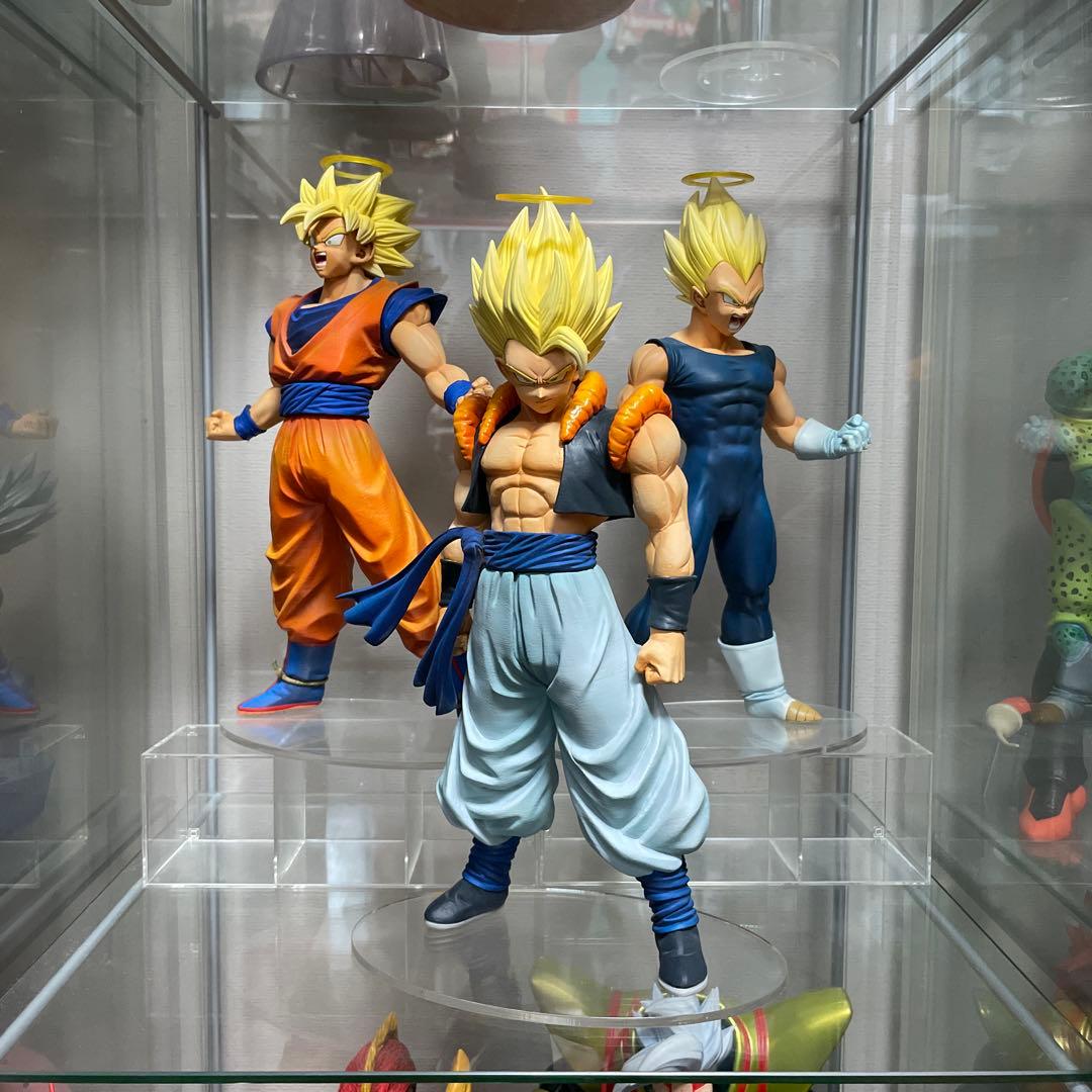 ドラゴンボール　ゴジータ 孫悟空 ベジータ　リペイント フィギュア 3体セット