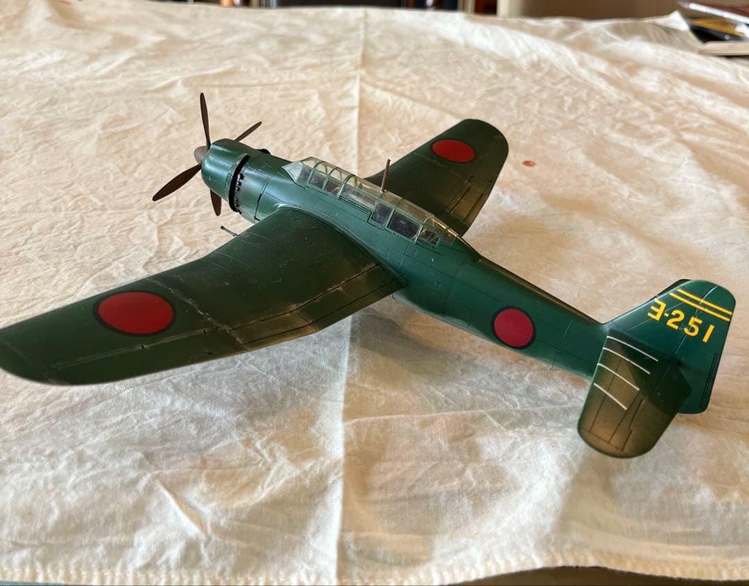 ジャンク　モーター内蔵　流星　艦上攻撃機　1/48