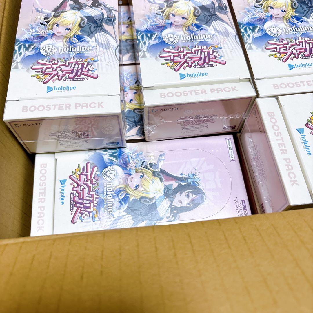 ホロライブカード　ディーヴァフィーバー　11BOX（新品未開封品シュリンク付き）