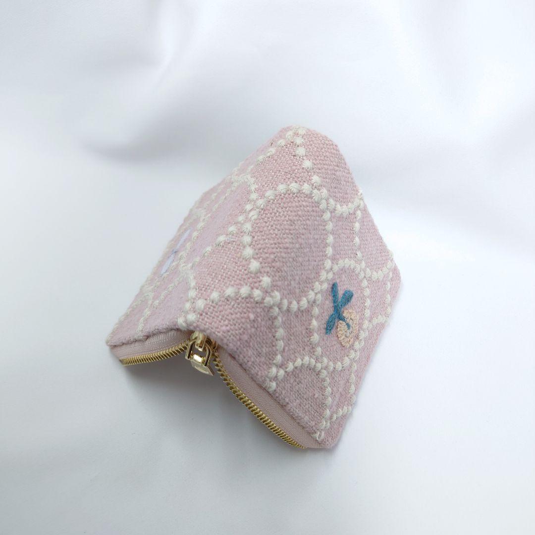 ✿10/完成参考 ギャルソン二つ折り財布 ミナペルホネン