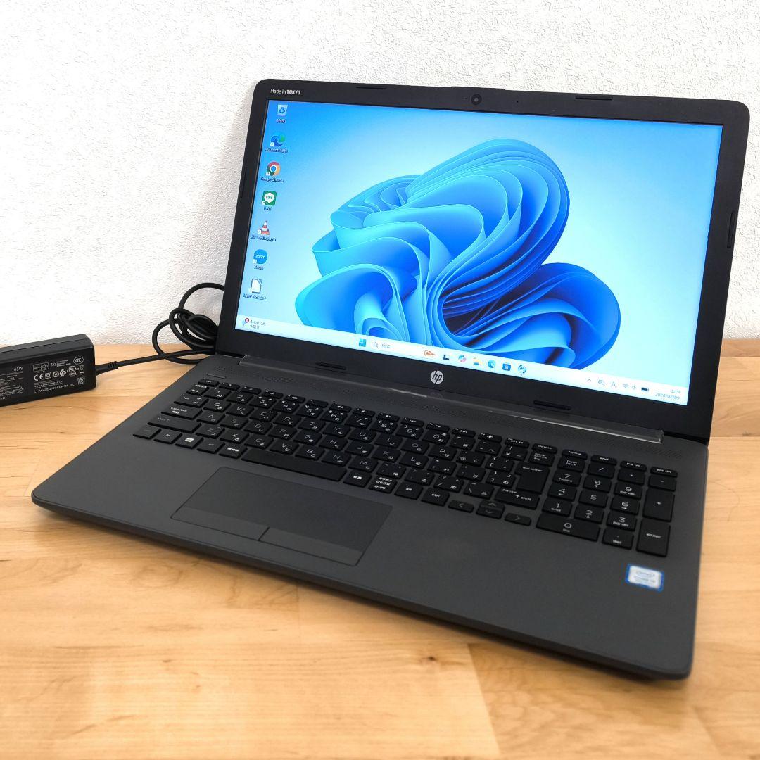 HP ノートPC【15.6型】Corei5第8世代 Windows11 DVD
