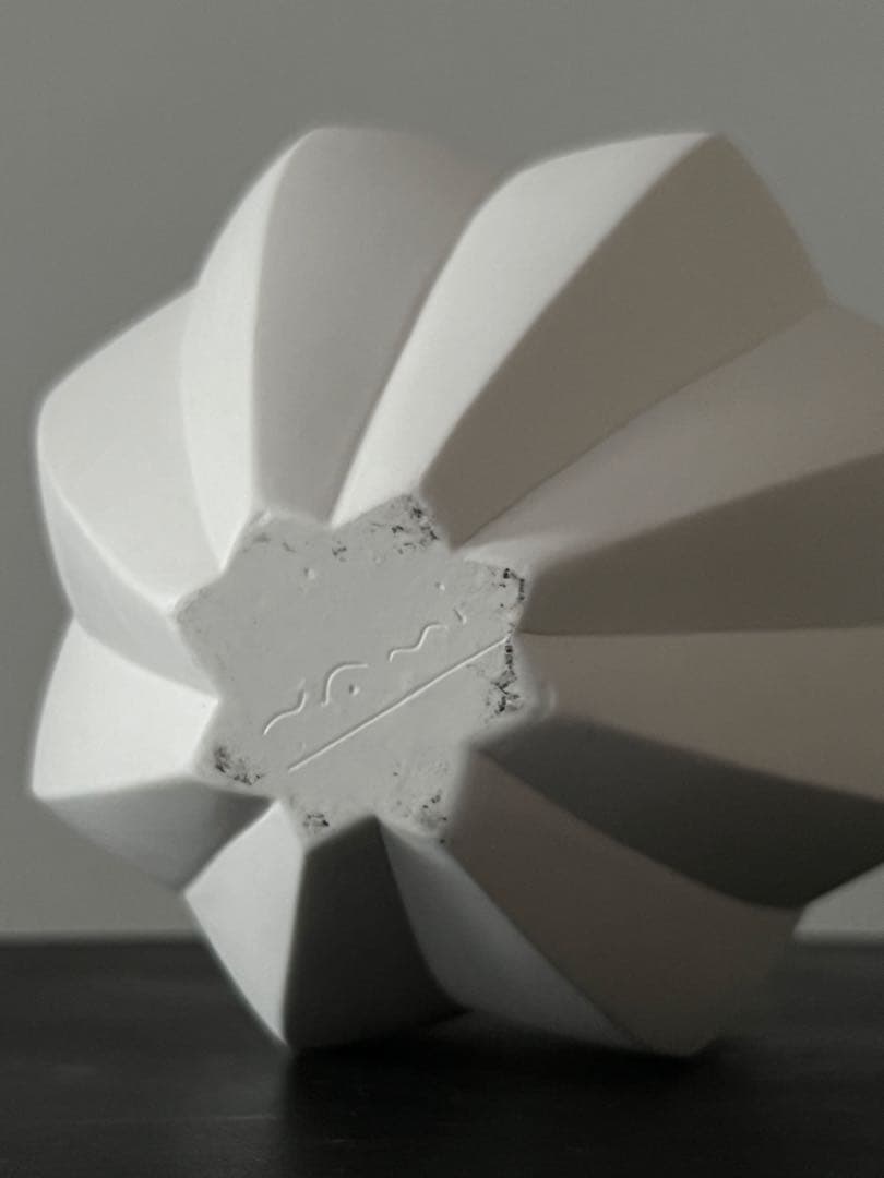 限定sale高橋奈己 『 白磁の実・花入 』H.235・Φ.170mm／花器花瓶