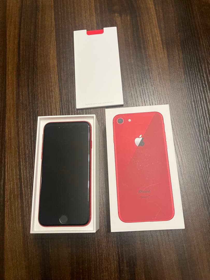 iPhone8 (PRODUCT)RED 箱付き