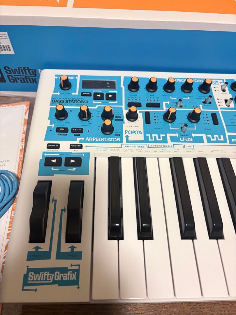 鍵盤楽器 Novation Bass station2 swiftly edition