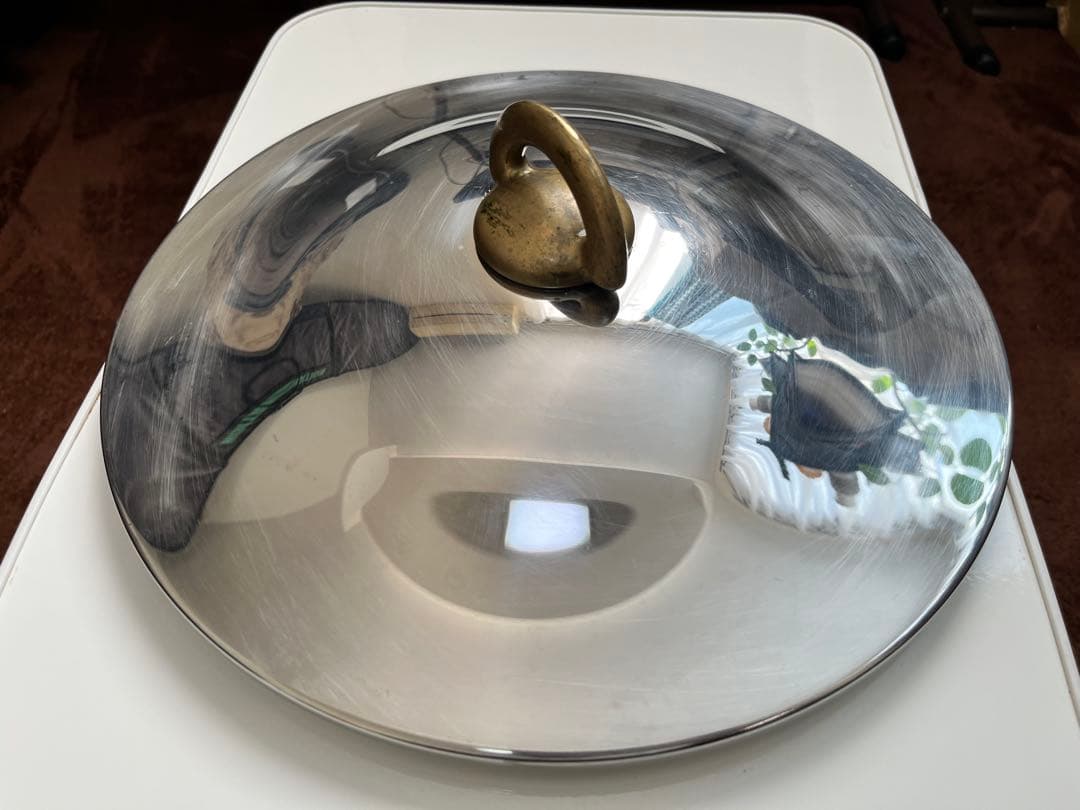 【スイス製】KUHN RIKON ステンレス フライパン 内径28cm シルバー