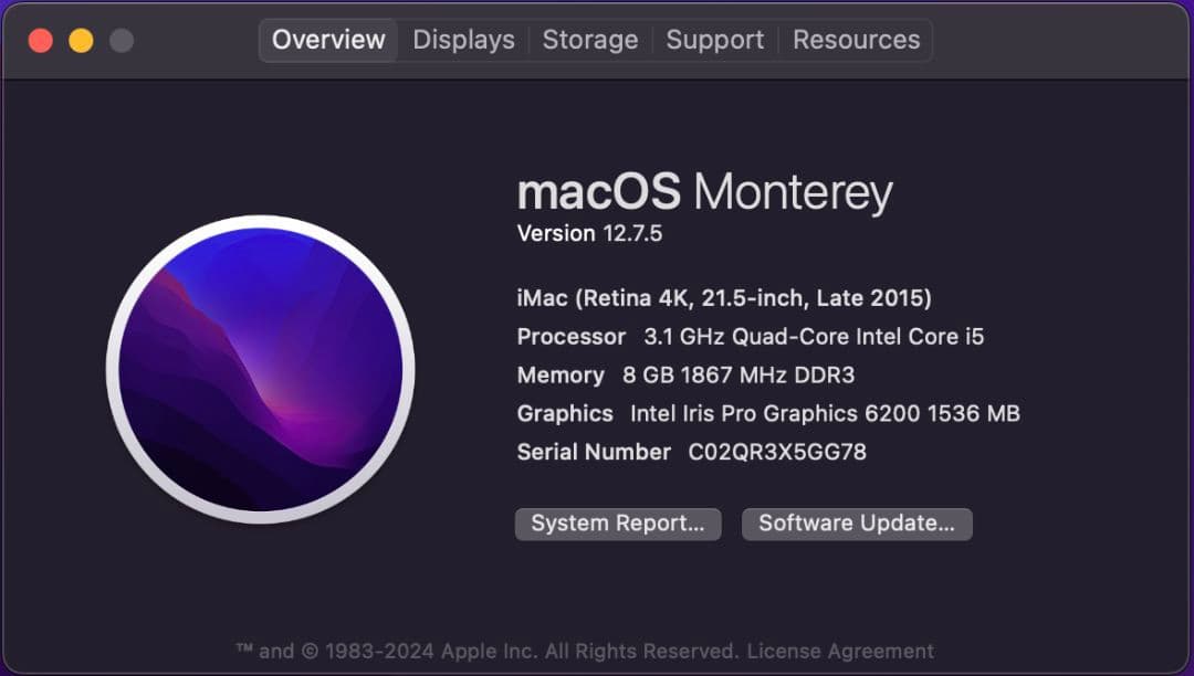 imac late 2015 英語キーボード