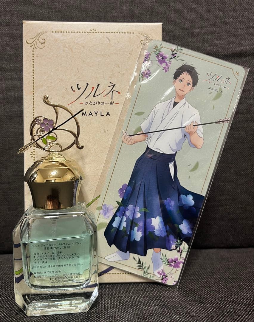 ツルネ　アイコニックパルファムオブジェ　 鳴宮湊　香水　MAYLA