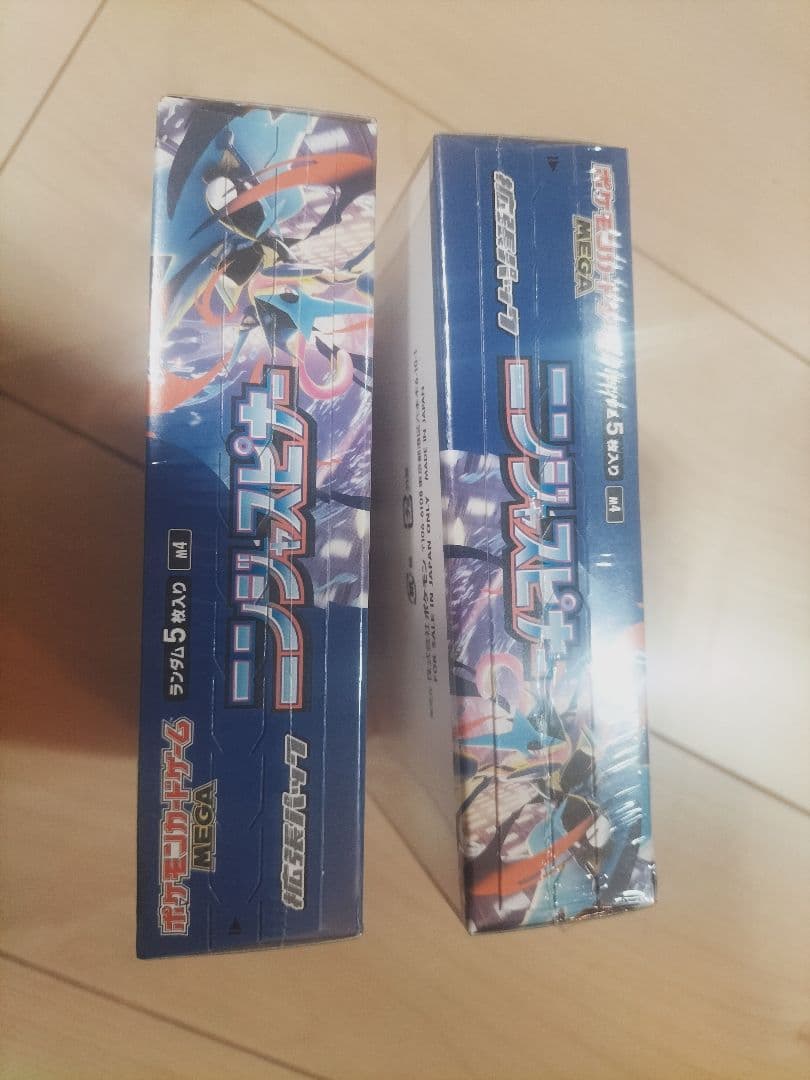 ポケモンカードニンジャスピナー2box MEGAドリーム1box シュリンク付き