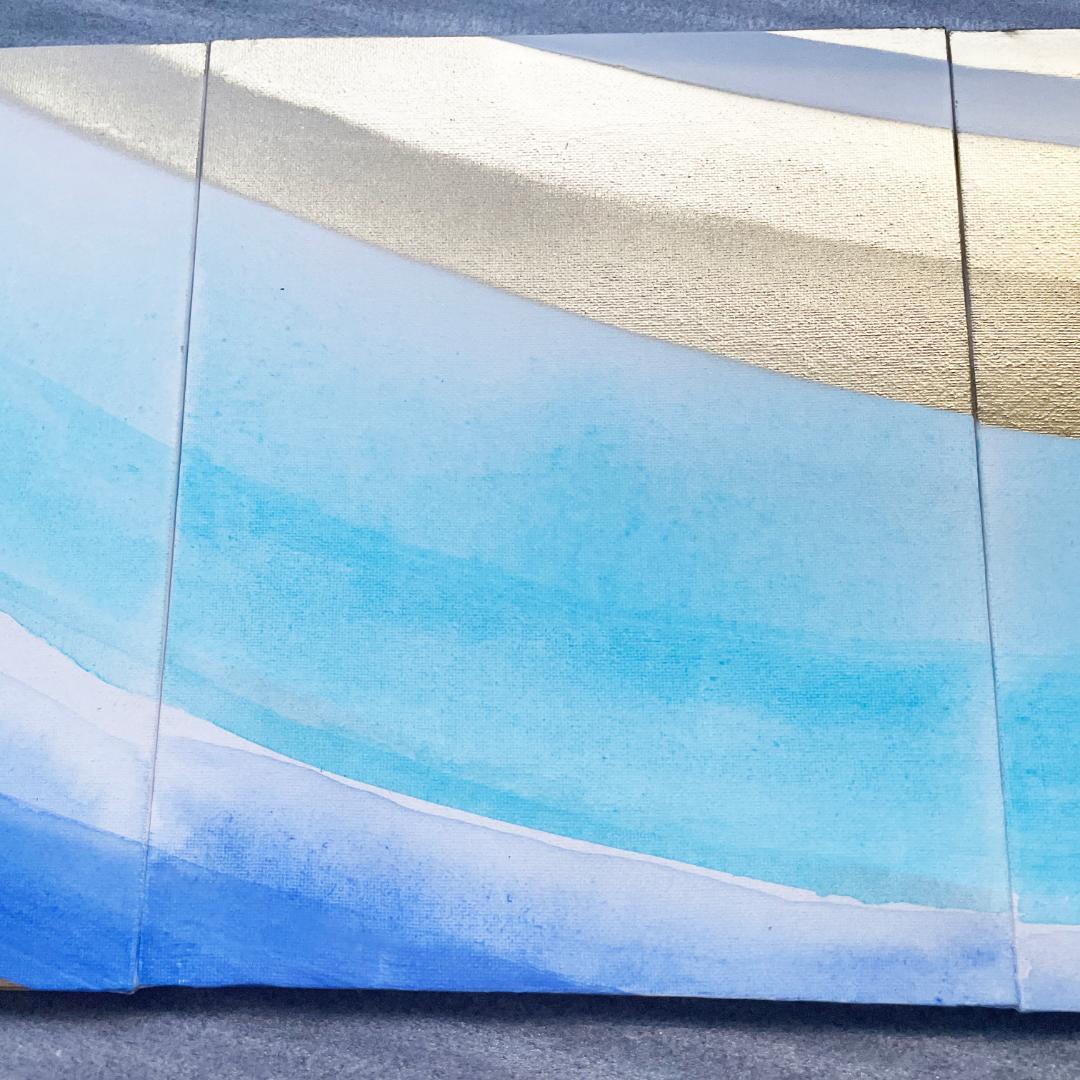 絵画3枚セット　抽象画　モダン　アート　ニュアンス　インテリア　原画　現代アート