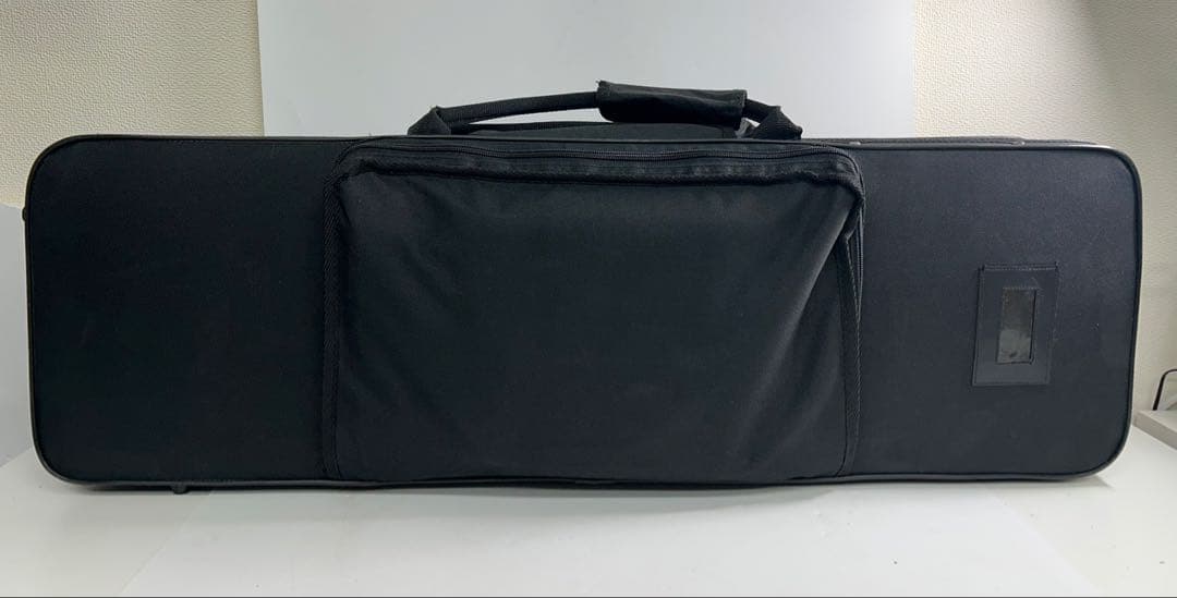 ② 沖縄三線 本蛇革 ケース付き 初心者 入門 蛇皮 本革