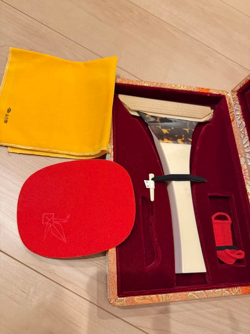 三味線　セット　ふじ印撥