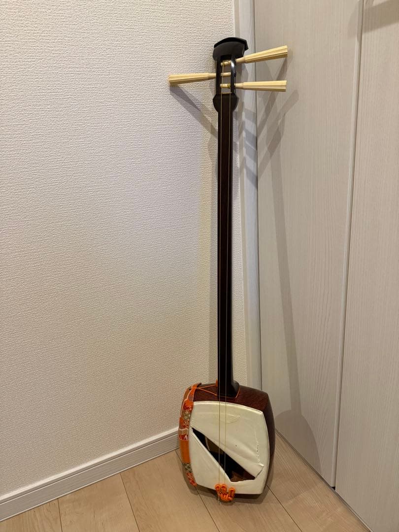 三味線　セット　ふじ印撥