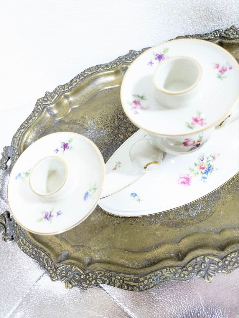 ヴィンテージ アルカ・クンスト クロナッハ 三連燈台キャンドルスタンド