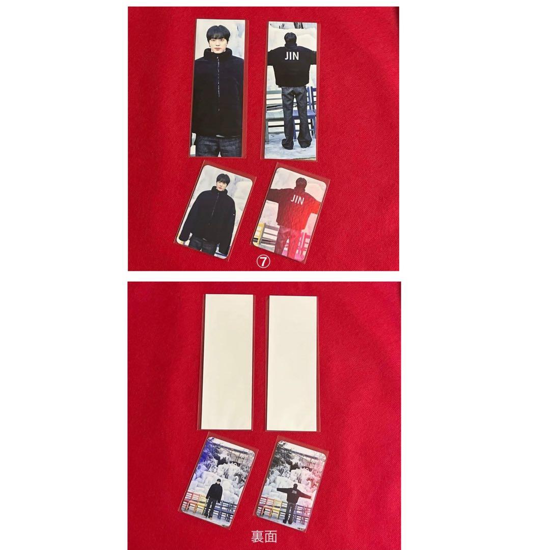 BTS 正方形両面フォト♡Jin