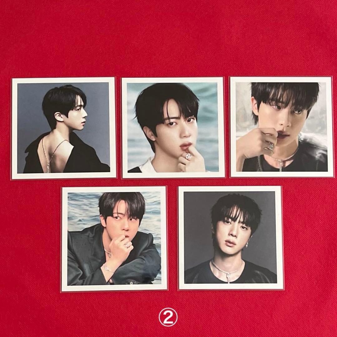BTS 正方形両面フォト♡Jin